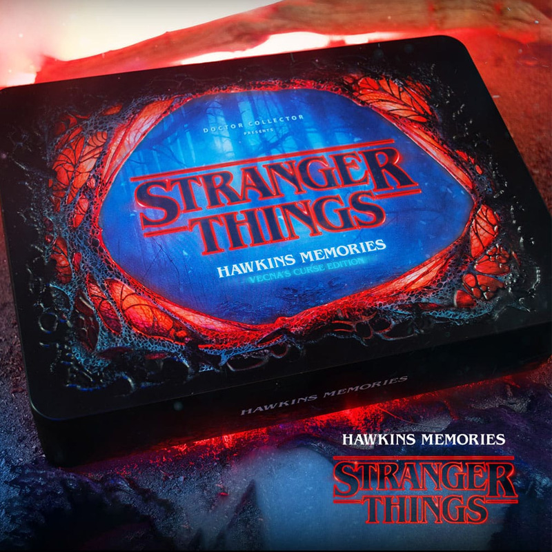Stranger Things Boite Metal Collector Hawkins Memories Vecna's Curse